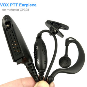 PTT VOX MIC Earpiece For Motorola Radio