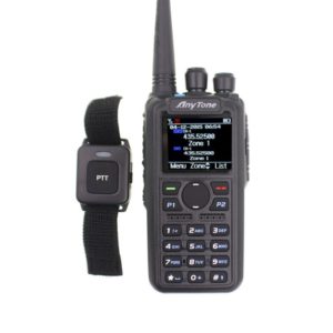 AnyTone AT-D878UV PLUS Bluetooth PTT U/V Dual Band Digital DMR Radio