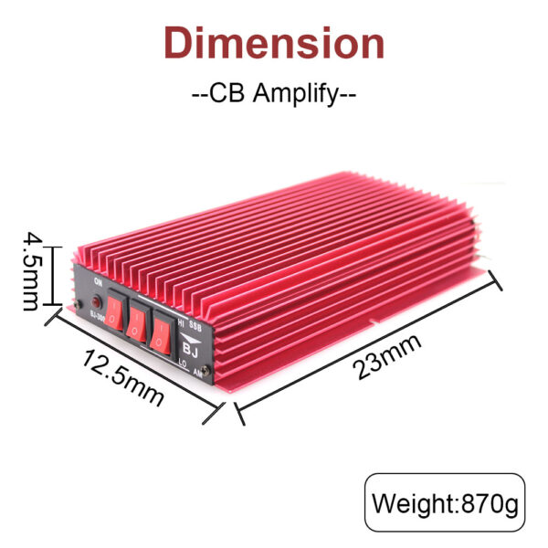 Baojie BJ300 Mini High Power CB Radio Amplifier - Image 3