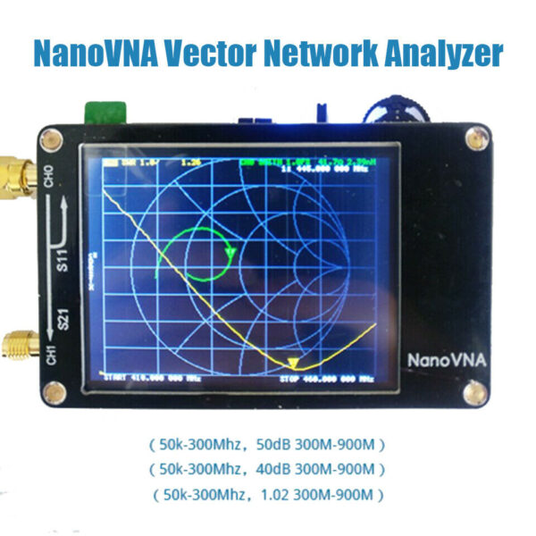NanoVNA VNA 2.8 inch LCD HF VHF UHF UV Antenna Vector Network Analyzer - Image 2