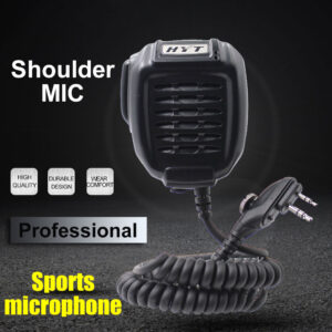 Professional HYT Radio Anti skid big PTT key SM08M3 Shoulder Microphone
