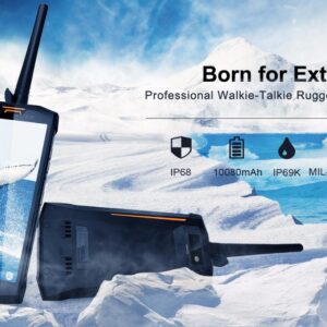 Extreme IP68/IP69K 4G PTT Digital Walkie Talkie Smart Phone