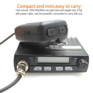 New ANYSECU CB-40M Mini Citizen Band Radio 25.615-30.105MHz 10M Amateur 8W AM/FM AR-925 