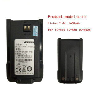 Replacement 1650mAH Battery for Hytera HYT TC510 TC585 TC500S Radio