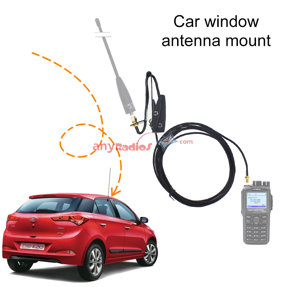 Window Mount Amateur Antenna