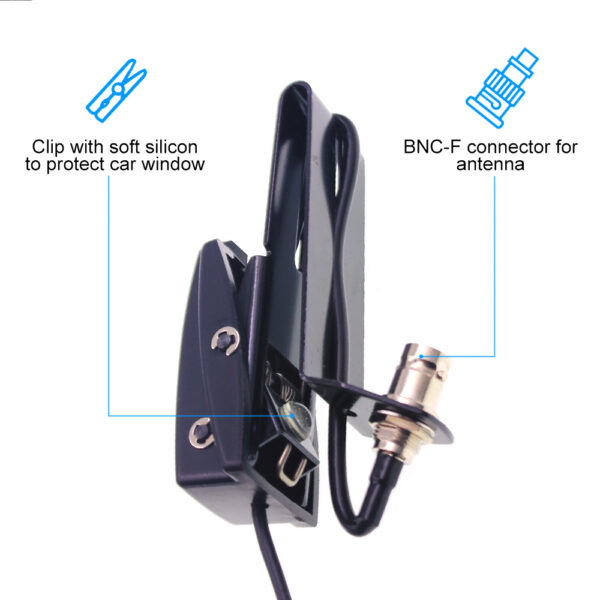 BNC Nagoya RB-CLP Handheld Antenna Window Mount Clip - Image 4