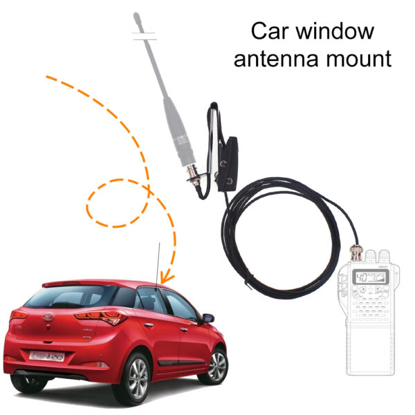 BNC Nagoya RB-CLP Handheld Antenna Window Mount Clip - Image 2