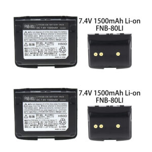 2pcs YAESU Vertex VX-5R VX-6R VX-7R Walkie Talkie Battery