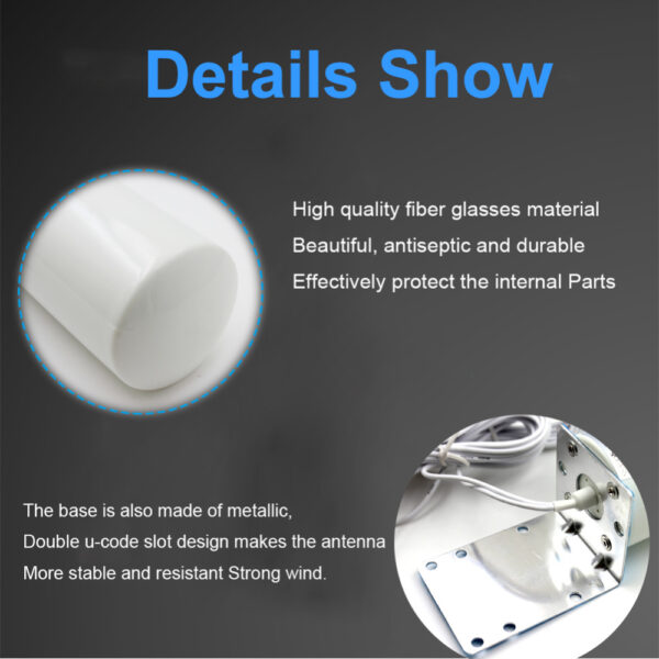 2020 New Unversial 10M Antenna SMA Male CRC9 TS9 Connector for 3G 4G Router Modem - Image 2