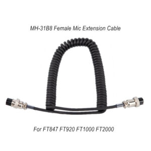 Yaesu FT847 FT920 FT2000 FT1000 Shortwave Radio Mic Extension Cable Female to Female