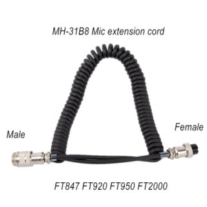 Cheap Yaesu Two-way Radio MH-31B8 Female to Male Mic Extension Cord