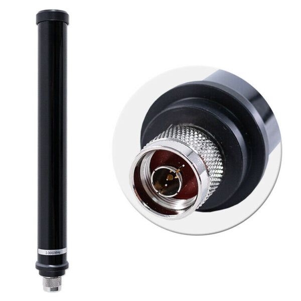 Launch High Quality FRP Fiberglass Mobile Antenna GRA-3000M Wideband 2-3000MHz Short Antenna - Image 2