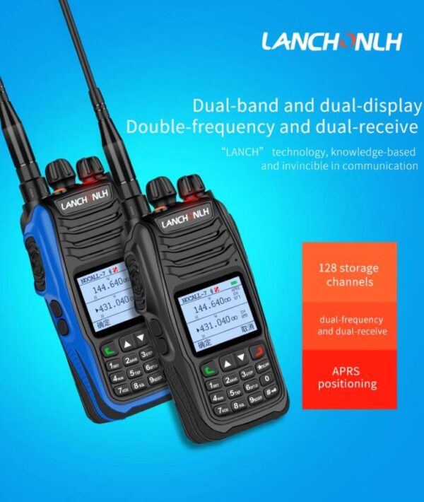 2020 NEW HG-UV98 Double Band UHF/VHF APRS Positioning GPS Bluetooth Amateur Radio
