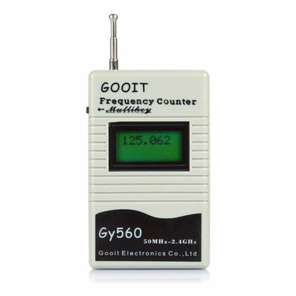 Hot-selling Cheapest Mini Frequency Counter GOOIT GY560 for Analog Radio and Phone - Image 2