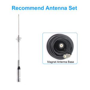 Recommend Nagoya NL-770S U/V Dual Band Antenna with Magnet RB400 Clip 5M Cable