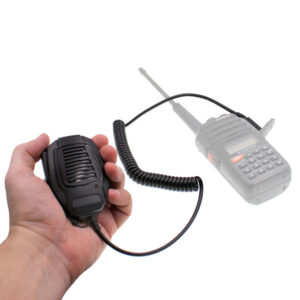 New PTT Hand Mic for Kenwood Baofeng Puxing TYT K plug Series Portable Radio