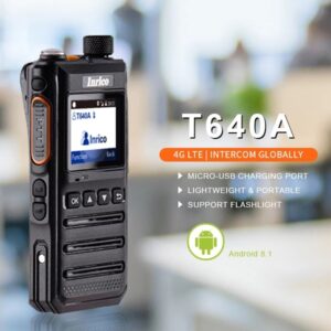 SIM Card GPS Inrico T640A 4G Handheld Military Radio