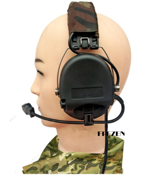 Anti-Noise Sordin Airsoft Military Standard Walkie Talkie Headset - Image 6