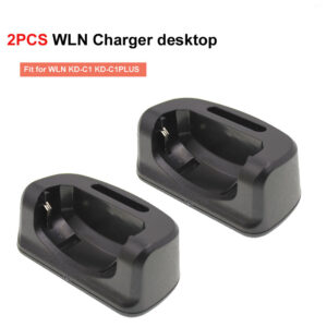 2pcs Dual Slot Charger for WLN KD-C1 KD-C1PLUS battery and radio at the same time