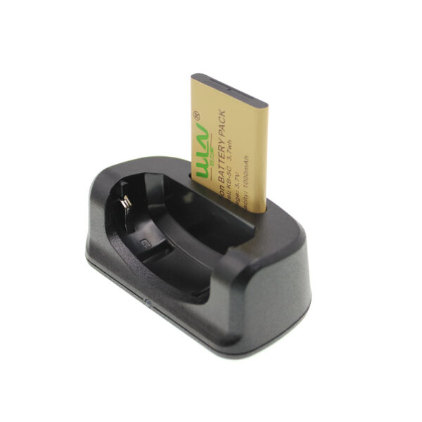 2pcs Dual Slot Charger for WLN KD-C1 KD-C1PLUS battery and radio at the same time - Image 2