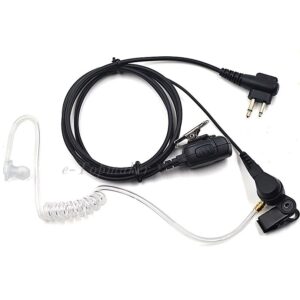 Hytera HYT Portable Radio TC508 TC505 TC700 PTT Acoustic Tube Earpiece