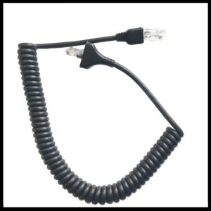 Kenwood TM261A TM271A TM461A TM-471A TK Series Hand Microphone Coil Cable