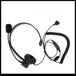 Over head Boom Mic Earphone for ICOM two pins Radios F3 F4 F4S F20 F10 Radios