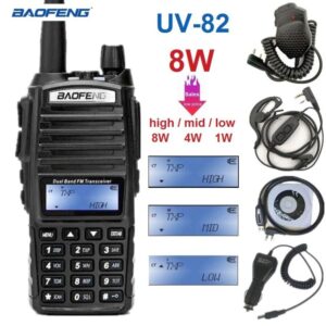 Pofung UV-82 Plus 8W 10KM CB Radio Scanner Transmitter