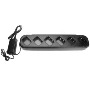 Multi Docking Charger With AC Adapter for Baofeng UV-9R Plus BF-A58 BF-9700 Radio