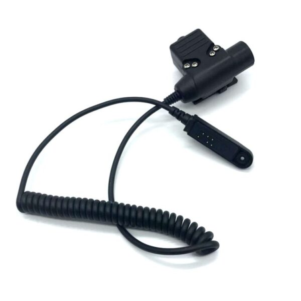 Baofeng BF-A58 Z Tactical PTT for Baofeng UV9R UV-9R Plus UV-XR BF-A58 Radio Walkie Talkie COMTAC MSA EARMOR TCA TRI NATO Headset U94 PTT - Image 4