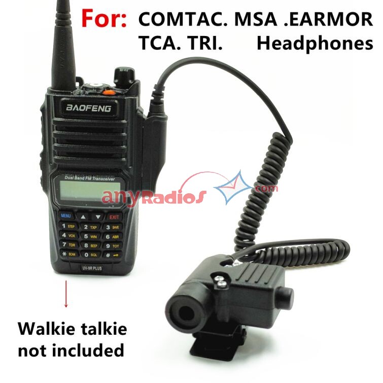 A58 Z Tactical PTT for Baofeng UV9R UV-9R Plus UV-XR BF-A58