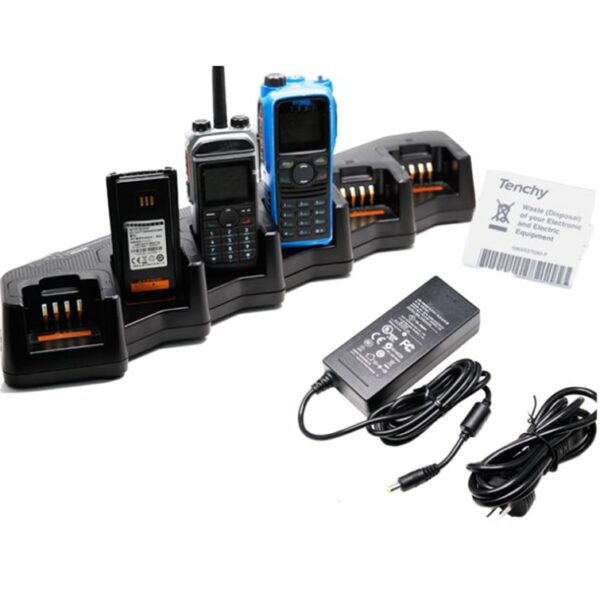 Hytera Walkie Talkie Multi-Way Charger For HYT PD780 PD500 PD700 PD980 Radio