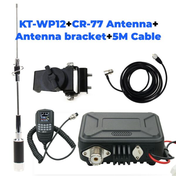 QYT KT-WP12 Mini Mobile Radio VHF UHF Dual Band Car Transceiver - Image 5