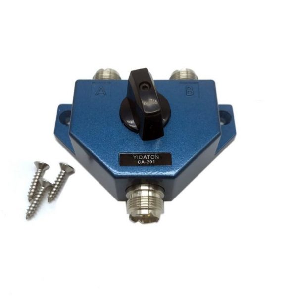 CA-201 Antenna Switcher Connector Adapter Converter CB Radio Antenna Coax Switch - Image 4