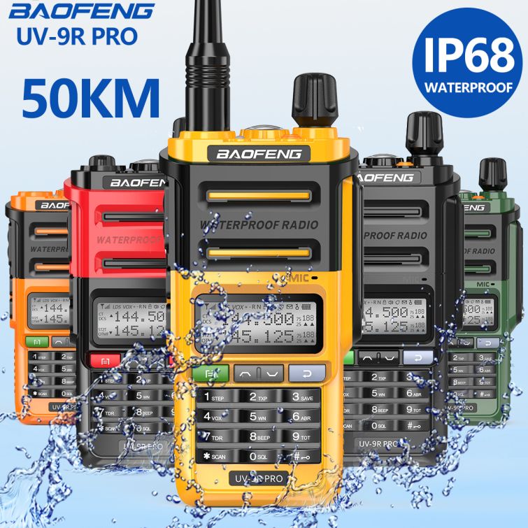 Bounce Lol bundle Baofeng UV-9R PRO High Power IP68 Waterproof Radio UHF VHF Dual Band Walkie  Talkie - Walkie Talkie Two Way Radio
