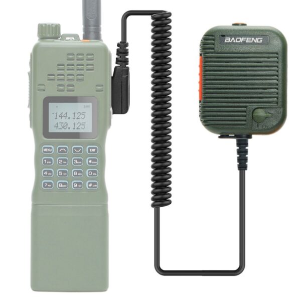 Baofeng Tactical Speaker Microphone For AR-152 Kenwood Midland TYT Walkie Talkie