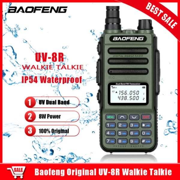 Baofeng BF-UV8R High Power Dual Band Walkie Talkie Long Range Radio