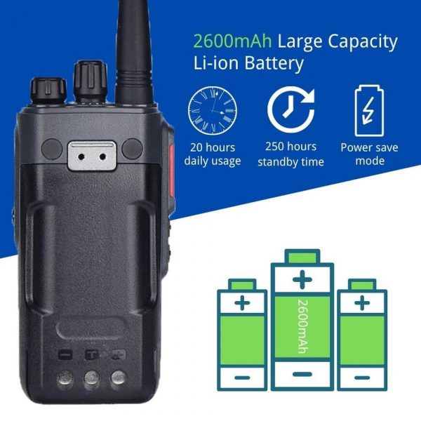 Talinfone M23 Plus IP68 Waterproof Two-Way Radio 10W Walkie Talkie - Image 3