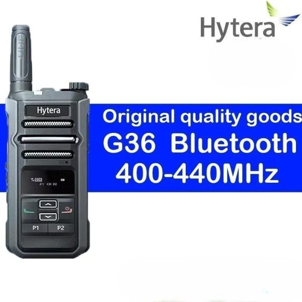 HYT G36 DMR Bluetooth UHF 400-440MHz 430-470MHz Digital Walkie Talkie Hytera Digital Radio Type-C Charging