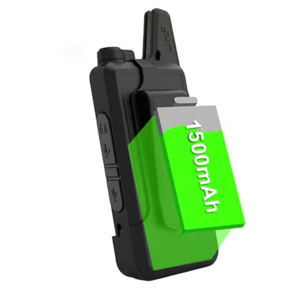 2PCS New WLN KD-C1plus mini two way radio KD-C1 plus UHF 400-470MHz Slim Portable FM transceiver t KD-C1 Upgraded - Image 5