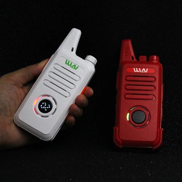 2PCS New WLN KD-C1plus mini two way radio KD-C1 plus UHF 400-470MHz Slim Portable FM transceiver t KD-C1 Upgraded - Image 3