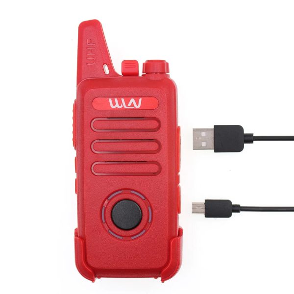2PCS New WLN KD-C1plus mini two way radio KD-C1 plus UHF 400-470MHz Slim Portable FM transceiver t KD-C1 Upgraded - Image 4