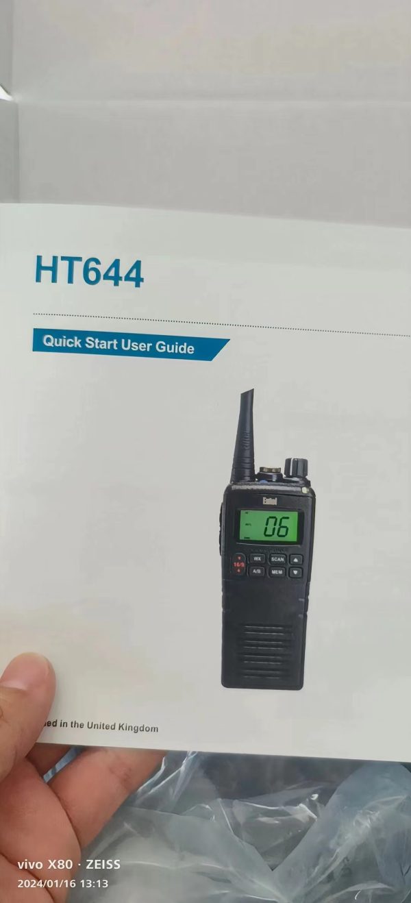 ENTEL HT644 Marine Radio Fully Submersible VHF IP68 waterproof VOX Interphone Boat patrol water sports Transceiver Commnucation - Image 2