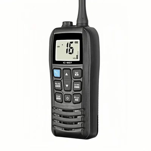 ICOM IC M37 Handheld VHF Marine Two way Radio - Image 3