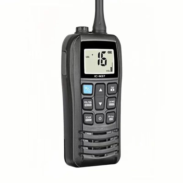 ICOM IC M37 Handheld VHF Marine Two way Radio - Image 2