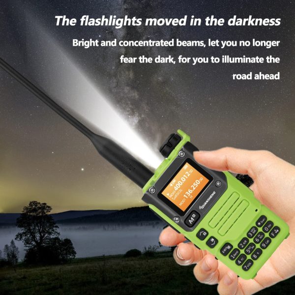 Green UV-K6 Quansheng Handheld Two way Radio - Image 5