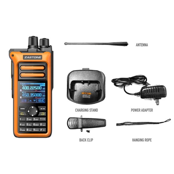 ZASTONE M10 Dual band 10W Walkie Talkie AM Air Aviation Band Portable Radio - Image 6