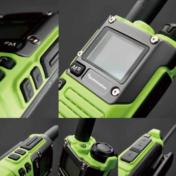 Green UV-K6 Quansheng Handheld Two way Radio - Image 4
