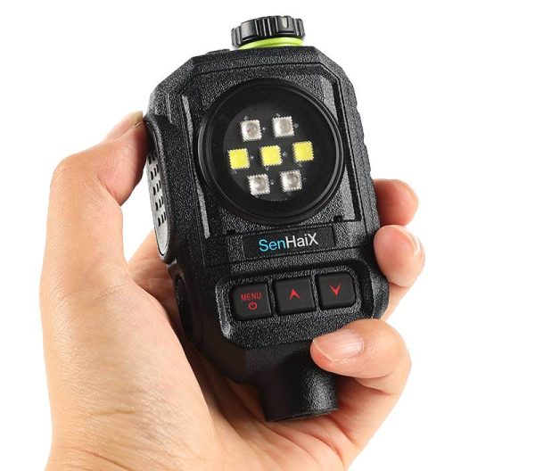 Walkie Talkie Bluetooth Hand Microphone Dual PTT for GT-12 Senhaix SHX-8900 8800 etc