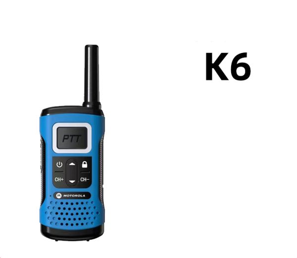 Hotselling Motorola K6 High Power 5W Kids Childs Portable Two way Radios - Image 4